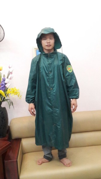 Bộ áo mưa choàng dân quân tự vệ